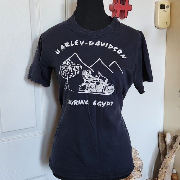 Vintage Harley Davidson Egypt graphic shirt - Picture 3 of 11